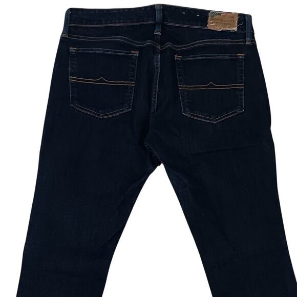 Ralph Lauren Denim & Supply Skinny Jeans Mens 33X31 Dark Wash Stretch Flag - Picture 1 of 14